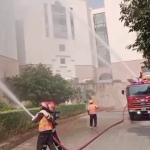 کیپٹل ایمرجنسی سروس سی ڈی اے کا آگ سے بچاؤ کی موک مشق کا انعقاد