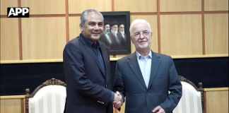 وفاقی وزیر داخلہ محسن نقوی کی ایرانی وزارت داخلہ آمد، اپنے ایرانی ہم منصب اسکندر مومنی سے ملاقات