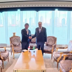 وزیر خارجہ اسحاق ڈار کی جاپانی ہم منصب سے ملاقات