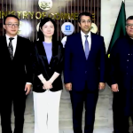 وزیراعظم کے کوآرڈینیٹر رانا احسان افضل خان سے چینی وزارت تجارت کے اعلیٰ سطحی وفد کی ملاقات