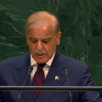 فلسطینی عوام کا حقِ خودارادیت تسلیم کیا جانا چاہیے: وزیراعظم شہباز شریف
