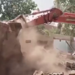 نشتر روڈ قبرستان میں تجاوزات کے خلاف آپریشن، غیر قانونی تعمیرات مسمار