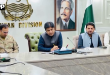 کمشنر ملتان عامر کریم خاں سے 54ویں کامن ٹریننگ پروگرام کے زیر تربیت افسران کی ملاقات