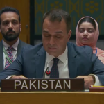 پاکستان کے نائب مستقل مندوب،سفیر عثمان جدون کا سلامتی کونسل کے اجلاس میں مشرقِ وسطیٰ کی صورتحال،بشمول مسئلہ فلسطین،پر بیان