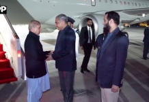 اقوام متحدہ میں پاکستان کے مستقل مندوب عاصم افتخار احمد کی اقوام متحدہ کے سیکریٹری جنرل سے الوداعی ملاقات