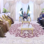 وزیراعظم محمد شہباز شریف سے بحرین کے وزیر خارجہ کی ملاقات