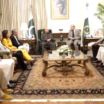 صدرِ مملکت آصف علی زرداری سے وزیراعظم محمد شہباز شریف کی ملاقات