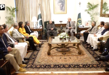 صدرِ مملکت آصف علی زرداری سے وزیراعظم محمد شہباز شریف کی ملاقات