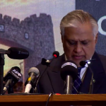 پاکستان کی دہشتگردی کیخلاف جنگ میں لازوال قربانیاں ،افغان سرزمین سے ہونیوالی دہشتگردی ناقابل قبول، حکومت کے پاس خیبر پختو نخوا میں ایمرجنسی کے سوا کوئی آپشن نہیں تھا، نائب وزیر اعظم اسحاق ڈار