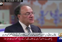پاکستان عالمی سرمایہ منڈیوں میں اپنی پوزیشن مستحکم بنانے اور غیر ملکی سرمایہ کاری کے فروغ کیلئے پرعزم ہے:وزیرخزانہ سینیٹر محمد اورنگزیب