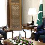 صدر مملکت آصف علی زرداری سے سیکرٹری خارجہ عاصم افتخار احمد کی ملاقات