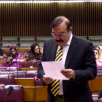 ملک کا سب سے اہم مسئلہ دہشت گردی ہے لیکن پی ٹی آئی نے کبھی دہشت گردی کی مذمت نہیں ؛ خواجہ محمد آصف