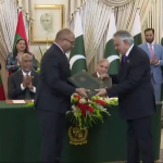 پاکستان اورمالدیپ کےدرمیان مختلف شعبوں میں تعاون کے فروغ کے لیے مفاہمت کی یاداشتوں پردستخط