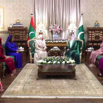 خاتون اول بی بی آصفہ بھٹو زرداری اور مالدیپ کی خاتون اول ساجدہ محمدکا خواتین کو بااختیار بنانے، نوجوانوں کی ترقی اور عوامی روابط کے فروغ پر زور