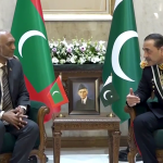 آرمی چیف فیلڈ مارشل عاصم منیر سے مالدیپ کے صدر ڈاکٹر محمد معیزو کی ملاقات، دفاعی تعاون بڑھانے پر اتفاق