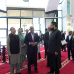 مالدیپ کے صدر ڈاکٹر محمد معیزو اور خاتون اول کا فیصل مسجد کا دورہ
