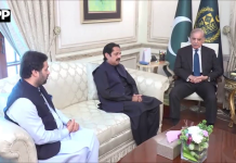 وزیراعظم سے ڈپٹی اسپیکر پنجاب اسمبلی ملک ظہیر اقبال چنڑ ،ایم این اے ملک منیر اقبال چنڑ کی ملاقات