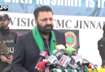 جدوجہد آزادی کشمیر پاکستانیوں کی ذمہ داری ہے، کشمیر کی آزادی تک آواز بلند کرتے رہیں گے، سعید غنی